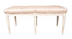 Louis XVI Style Painted Bench - 4524487