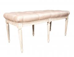 Louis XVI Style Painted Bench - 4524489