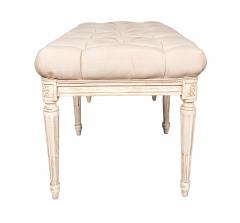 Louis XVI Style Painted Bench - 4524491