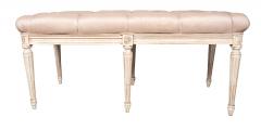 Louis XVI Style Painted Bench - 4524582