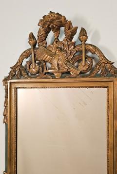 Louis XVI Style Painted Gilt Mirror France circa 1920 - 4499301