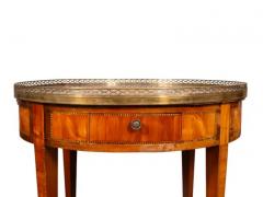 Louis XVI Style Tulipwood Bouillotte Table - 4145078