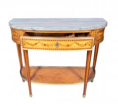 Louis XVI Style Tulipwood Console Desserte - 4396707