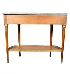 Louis XVI Style Tulipwood Console Desserte - 4396709