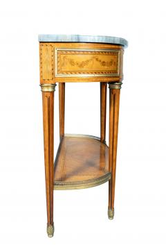 Louis XVI Style Tulipwood Console Desserte - 4396713