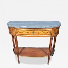 Louis XVI Style Tulipwood Console Desserte - 4396822