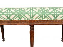 Louis XVI Style Walnut Bench - 4143926