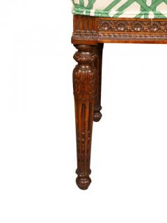 Louis XVI Style Walnut Bench - 4143933