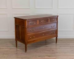 Louis XVI Style Walnut Chest of Drawers France Early 19th Century - 4451666