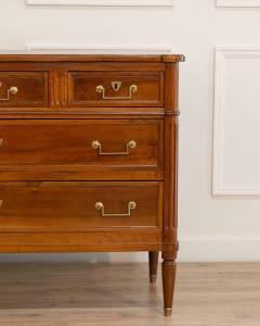 Louis XVI Style Walnut Chest of Drawers France Early 19th Century - 4451724