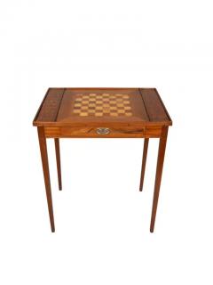 Louis XVI Style Walnut Games Table - 4143645