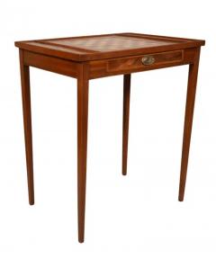 Louis XVI Style Walnut Games Table - 4143675