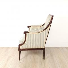 Louis XVI Style Walnut Upholstered Armchair France circa 1870 - 3486856