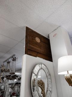 Louis XVI Style White Painted Trumeau Mirror - 4347833