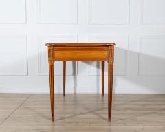 Louis XVI Style Writing Desk with Leather Top and Pull Out Extensions - 4432021