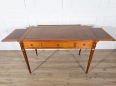 Louis XVI Style Writing Desk with Leather Top and Pull Out Extensions - 4432058