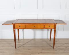 Louis XVI Style Writing Desk with Leather Top and Pull Out Extensions - 4432101