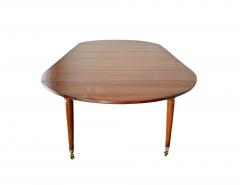 Louis XVI Walnut Extension Dining Table - 4499690