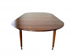 Louis XVI Walnut Extension Dining Table - 4499691