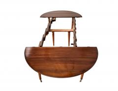 Louis XVI Walnut Extension Dining Table - 4499699