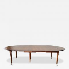 Louis XVI Walnut Extension Dining Table - 4504192