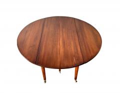 Louis XVI Walnut Extension Dining Table France circa 1780 1795 - 4788817