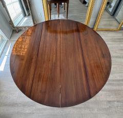 Louis XVI Walnut Extension Dining Table France circa 1780 1795 - 4788821