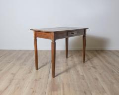 Louis XVI Walnut Table with Inlaid Top Emilia Late 18th Century - 4214818