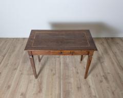 Louis XVI Walnut Table with Inlaid Top Emilia Late 18th Century - 4214819