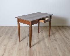 Louis XVI Walnut Table with Inlaid Top Emilia Late 18th Century - 4214828