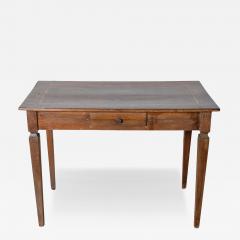 Louis XVI Walnut Table with Inlaid Top Emilia Late 18th Century - 4217406