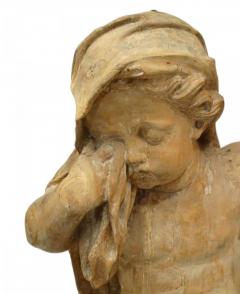 Louis XVI Wooden Seasonal Putti - 4198256