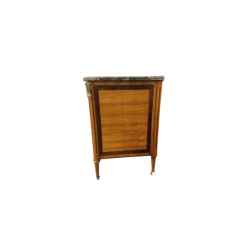 Louis XVI chest of drawers with marquetry 19th century - 3928960