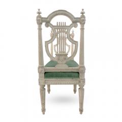 Louis XVI style Lyre End Bench - 2638370