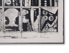 Louise Nevelson Hand Signed Promotional Print Tide I Tied for MIT Exhibition - 4114230