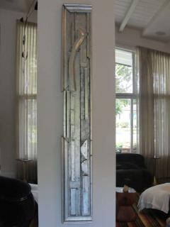 Louise Nevelson Incredible Wall Art Sculpture in Silver Leaf Manner of L Nevelson II - 4628103