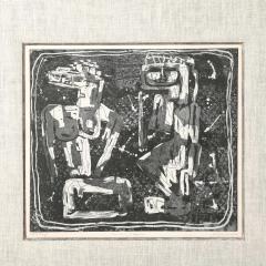 Louise Nevelson Louise Nevelson Etching entitled One Ancient Figure Artists Proof signed - 4514293