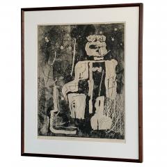 Louise Nevelson Louise Nevelson Framed Etching The Search 1953 1955 - 962550