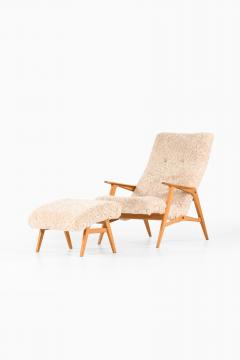 Lounge Chair with Stool Model Siesta Produced by JIO M bler - 2035395
