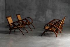 Lounge Chairs in Colonial Modern Style France Mid 20th Century - 4606760