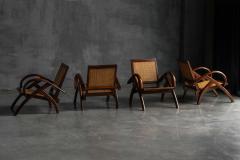 Lounge Chairs in Colonial Modern Style France Mid 20th Century - 4606768