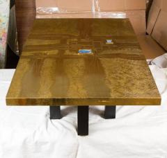 Stunning etched brass coffee table by Lova Creations