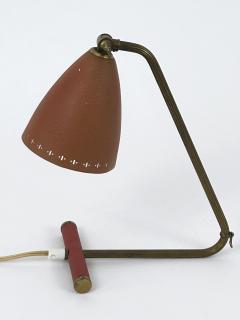 Lovely Mid Century Modern Adjustable Table Lamp or Wall Light Sweden 1950s - 4547392