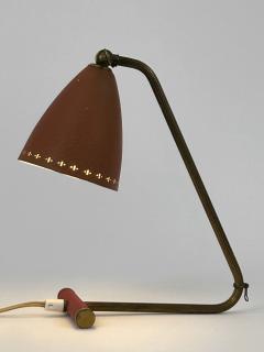 Lovely Mid Century Modern Adjustable Table Lamp or Wall Light Sweden 1950s - 4547394