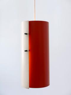 Lovely Mid Century Modern Bi Color Pendant Lamps or Hanging Lights Germany 1960s - 3180182