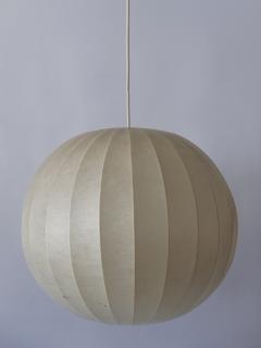 Lovely Mid Century Modern Cocoon Pendant Lamp or Hanging Light Germany - 2672908