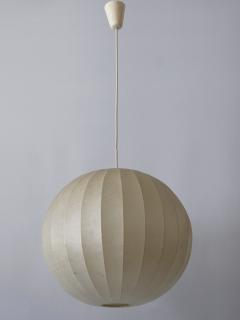 Lovely Mid Century Modern Cocoon Pendant Lamp or Hanging Light Germany - 2672916
