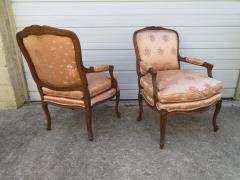 Lovely Pair of 20th Century French Louis XV Berg re Chairs - 1497941