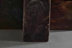 Low Brutalist Coffee Table with Slate Tabletop Spain 1970s - 4184657
