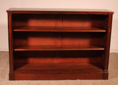 Low Open Bookcase In Mahogany 19th Century England - 3951086